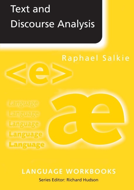 Text and Discourse Analysis