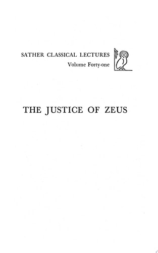 Justice of Zeus