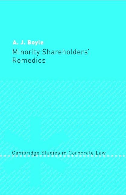 Minority Shareholders Remedies