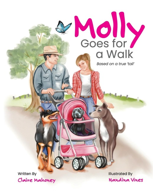 Molly Goes for a Walk: Based on a true tail