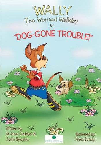 Wally The Worried Wallaby in "Dog-Gone Trouble!"