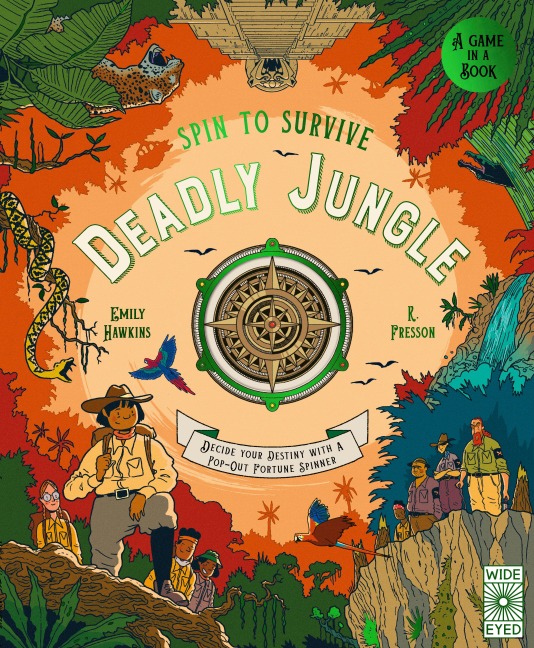 Spin to Survive: Deadly Jungle: Decide Your Destiny with a Pop-Out Fortune Spinner!