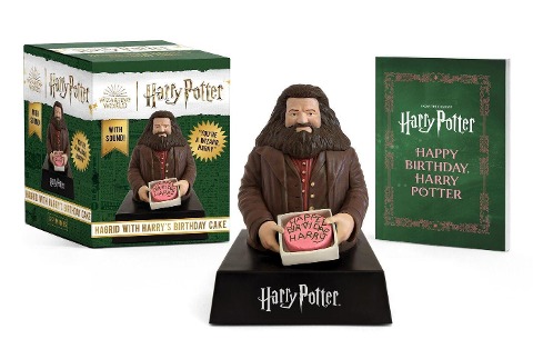 Harry Potter: Hagrid with Harry's Birthday Cake ("You're a Wizard, Harry") : With Sound!