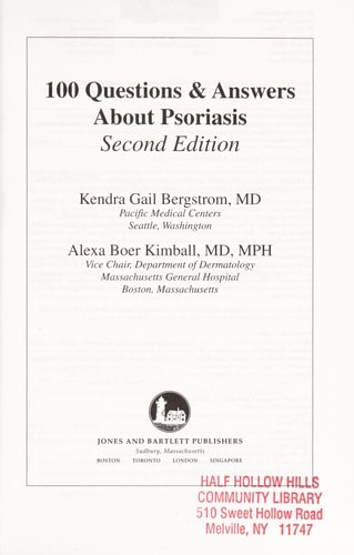 100 Questions & Answers About Psoriasis .