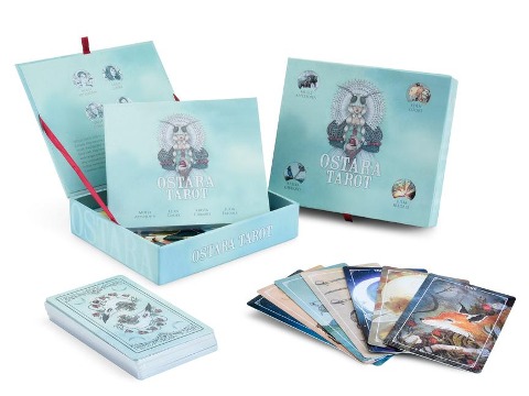 Ostara Tarot: (Tarot Kit Box Set with 78 Cards and Guide Book)