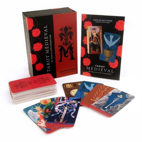 Tarot Médiéval: The Mysteries of the Initiates Path (Tarot Kit Box Set with 78 Cards and Guide Book)