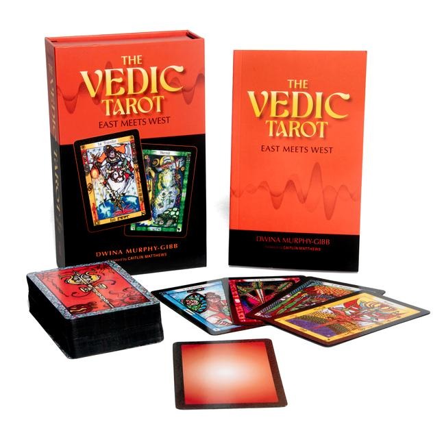The Vedic Tarot: East Meets West 81 Tarot Cards Fusing Eastern Spirituality with Western Wisdom + In-Depth Guide to Card Meanings (Tarot Kit Box Set with 81 Cards and Guide Book)