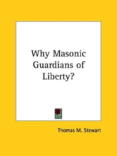 Why Masonic Guardians of Liberty?