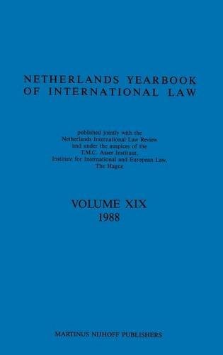 Netherlands Yearbook of International Law, 1988