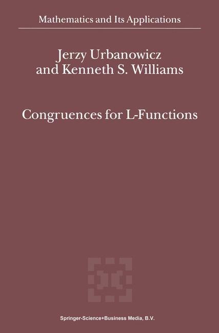 Congruences for L-Functions