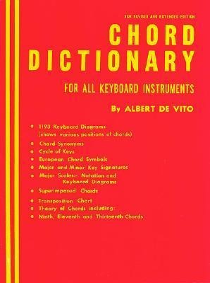 Chord Dictionary for Keyboard Instruments: Reference Book