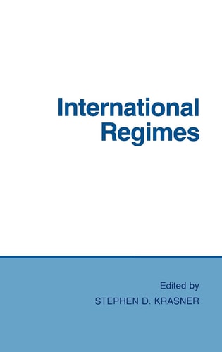 International Regimes (Cornell Studies in Political Economy)