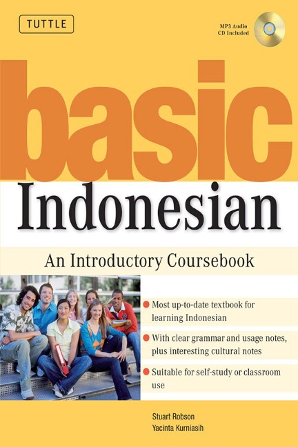 Basic Indonesian: An Introductory Coursebook (Audio Recordings Included)