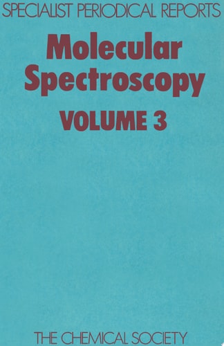 Molecular Spectroscopy