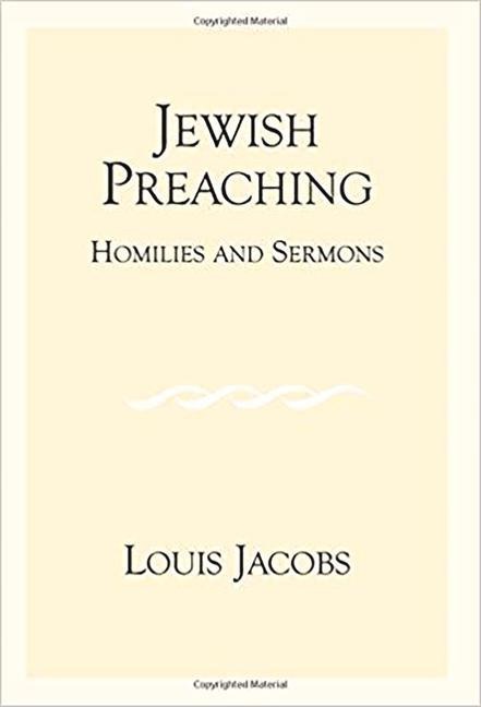 Jewish Preaching: Homilies and Sermons