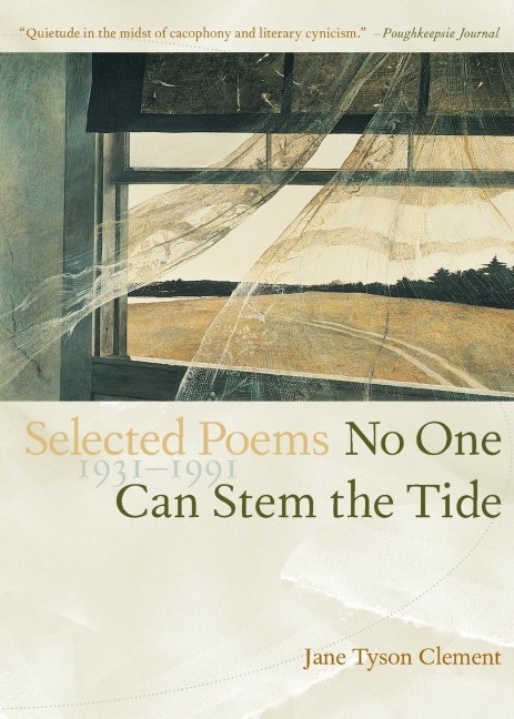 No One Can Stem the Tide: Selected Poetry 1931-1991