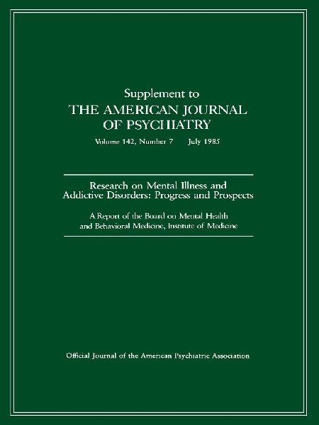 Research on Mental Illness and Addictive Disorders: Progress and Prospects
