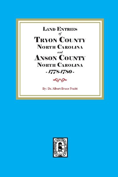 Tryon and Lincoln Counties, North Carolina Land Entries, 1778-1780