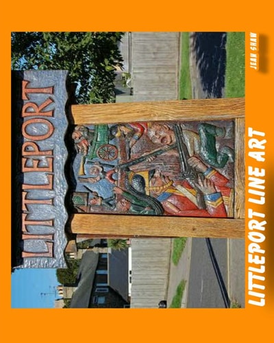Littleport Line Art Local Businesses and Landmarks