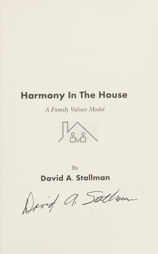Harmony in the House A Family Values Model