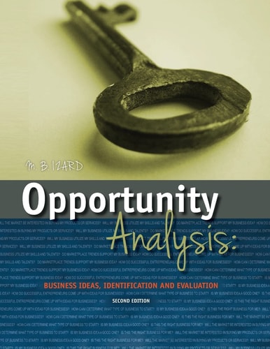 Opportunity Analysis Business Ideas, Identification and Evaluatin