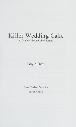 Killer Wedding Cake