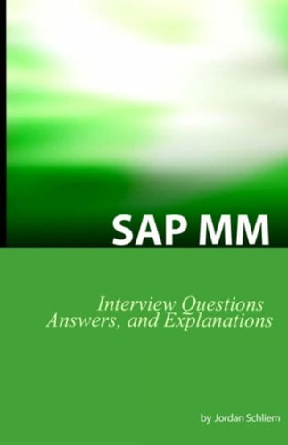 SAP MM Certification Questions, Answers, and Explanations