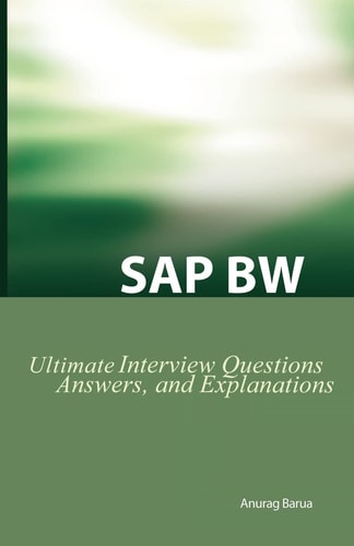 Sap Bw Ultimate Interview Questions, Ans