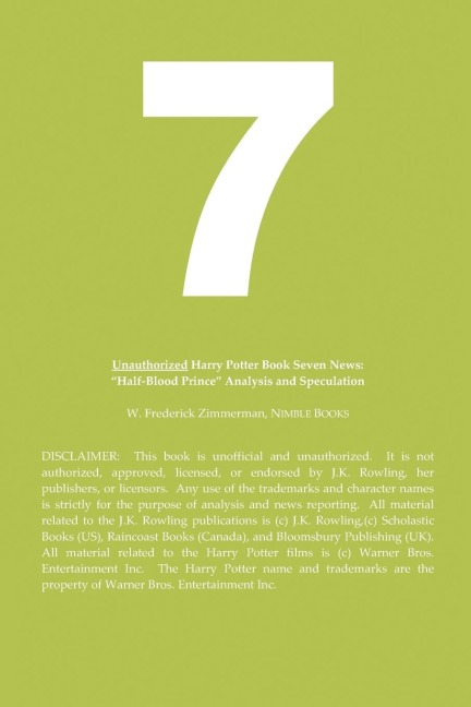 Unauthorized Harry Potter and the Alchemists Cell News: Half-Blood Prince Analysis and Speculation