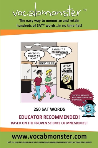 Vocabmonster - 250 Sat Words