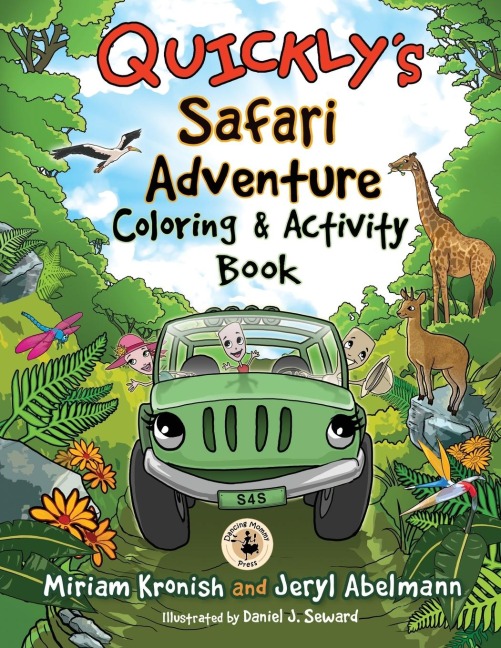 Quicklys Safari Adventure Coloring & Activity Book