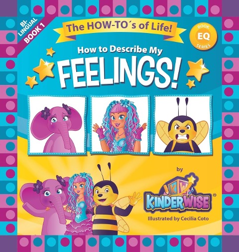 How To Describe My Feelings featuring Sparkelina: The How-Tos of Life! (EQ Book Series Book 1) by Kinderwise