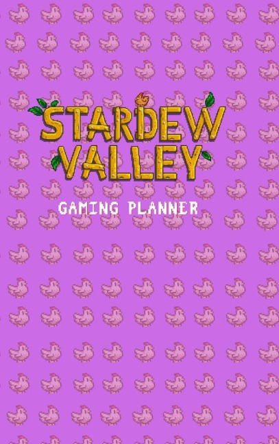 Stardew Valley Gaming Planner and Checklist in Purple: 1.5V