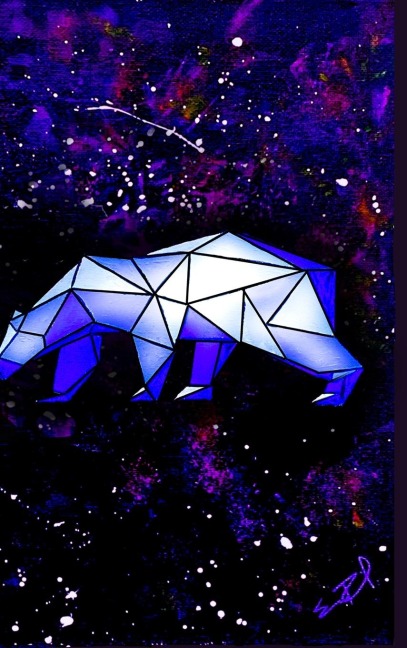 Ursa Major Constellation Galaxy, Lined-Journal (Big Dipper/Big Bear): (Notebook, Diary, Journal) 120 pages