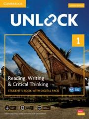 Unlock Level 1 Reading, Writing and Critical Thinking Students Book with Digital Pack