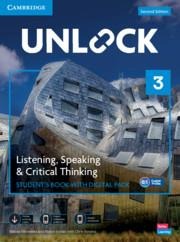 Unlock Level 3 Listening, Speaking and Critical Thinking Students Book with Digital Pack