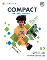 Compact First for Schools B2 First Students Book and Workbook with eBook and Digital Pack (Italian Edition)