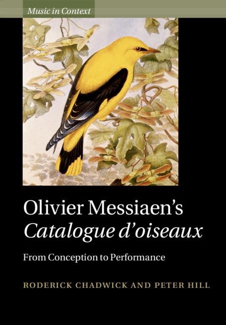 Olivier Messiaens Catalogue doiseaux