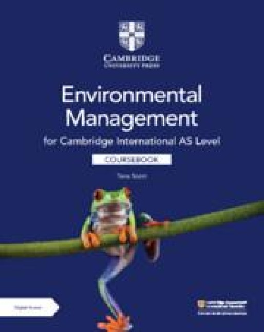 Cambridge International as Level Environmental Management Coursebook with Digital Access (2 Years)