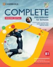 Complete Preliminary for Schools Students Book and Workbook Edizione Digitale
