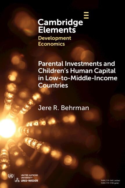 Parental Investments and Children's Human Capital in Low-To-Middle-Income Countries