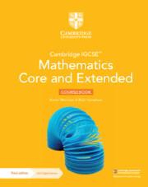 Cambridge Igcse(tm) Mathematics Core and Extended Coursebook with Digital Version (2 Years Access)