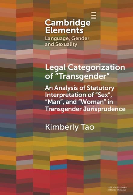 Legal Categorization of "Transgender"