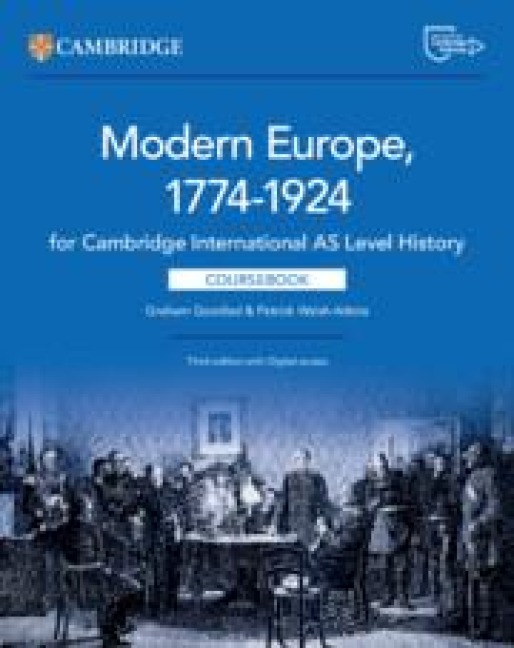 Cambridge International as Level History Modern Europe 1774-1924 Coursebook with Digital Access (2 Years)