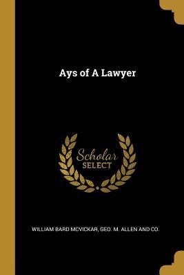 Ays of A Lawyer