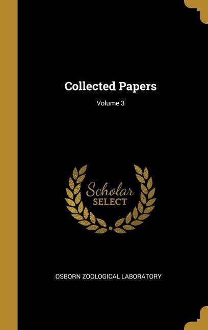 Collected Papers; Volume 3