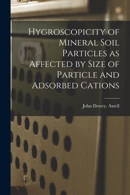 Hygroscopicity of Mineral Soil Particles as Affected by Size of Particle and Adsorbed Cations