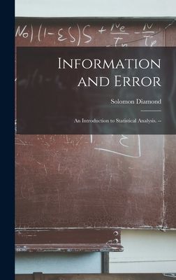 Information and Error: an Introduction to Statistical Analysis. --
