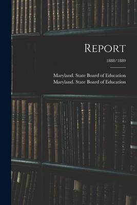 Report; 1888/1889