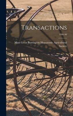 Transactions; 1886-90